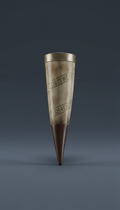 Polished Horn Drinking Vessel
