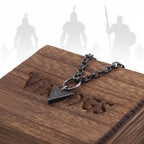 Viking Odin Spear Necklace Pendant Necklace Stainless Steel
