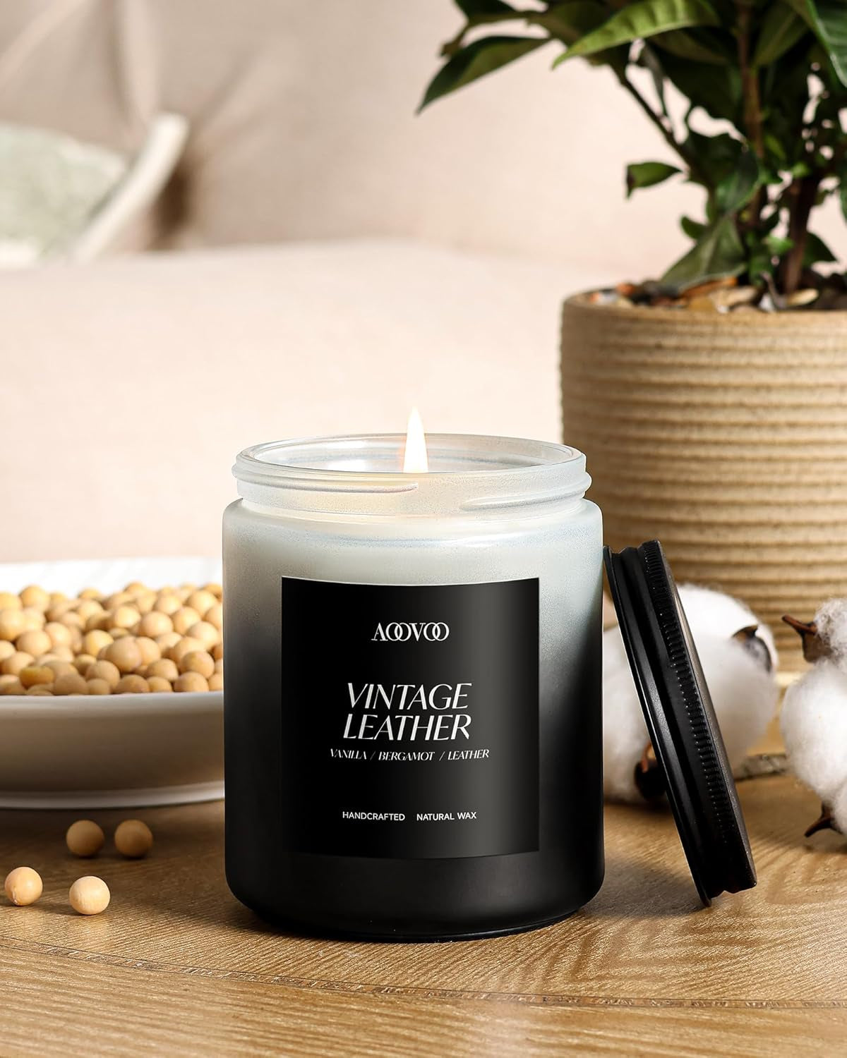 Scented Candles Set - 6 Pack Men Candles for Home Scented | 42 Oz Soy Wax, 300 Hour Long Lasting Candle, Aromatherapy Candle Birthday, Christmas, Valentine, Gift Set for Men