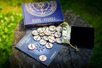 Rune Stones Set with Manual for Beginners and 5 Layouts. Viking Nordic Runes
