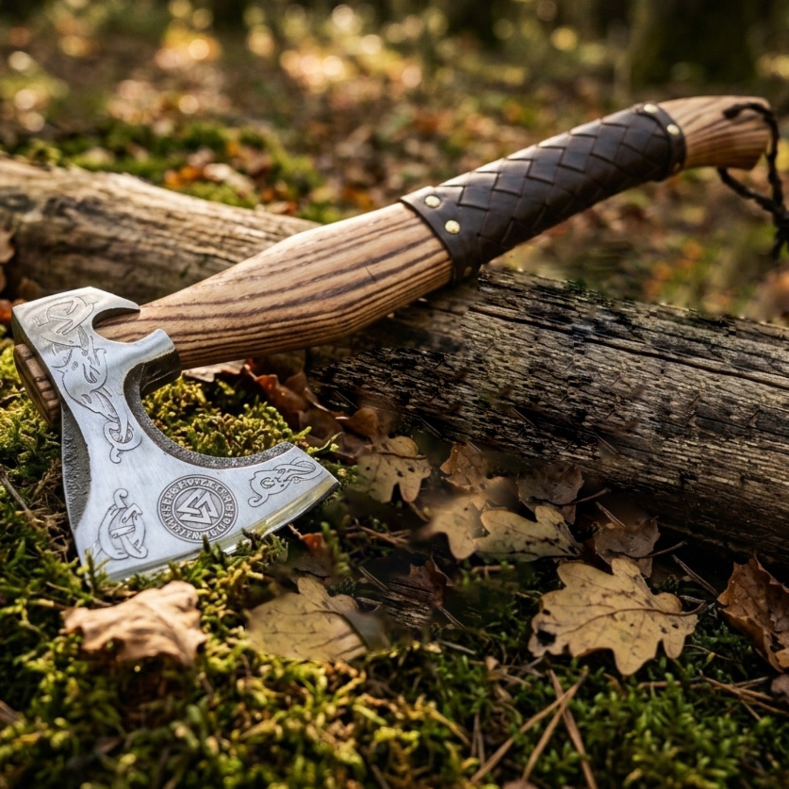 Handmade Viking Axe Hatchet 13” – Carbon Steel Camping, Outdoor Gear Axe