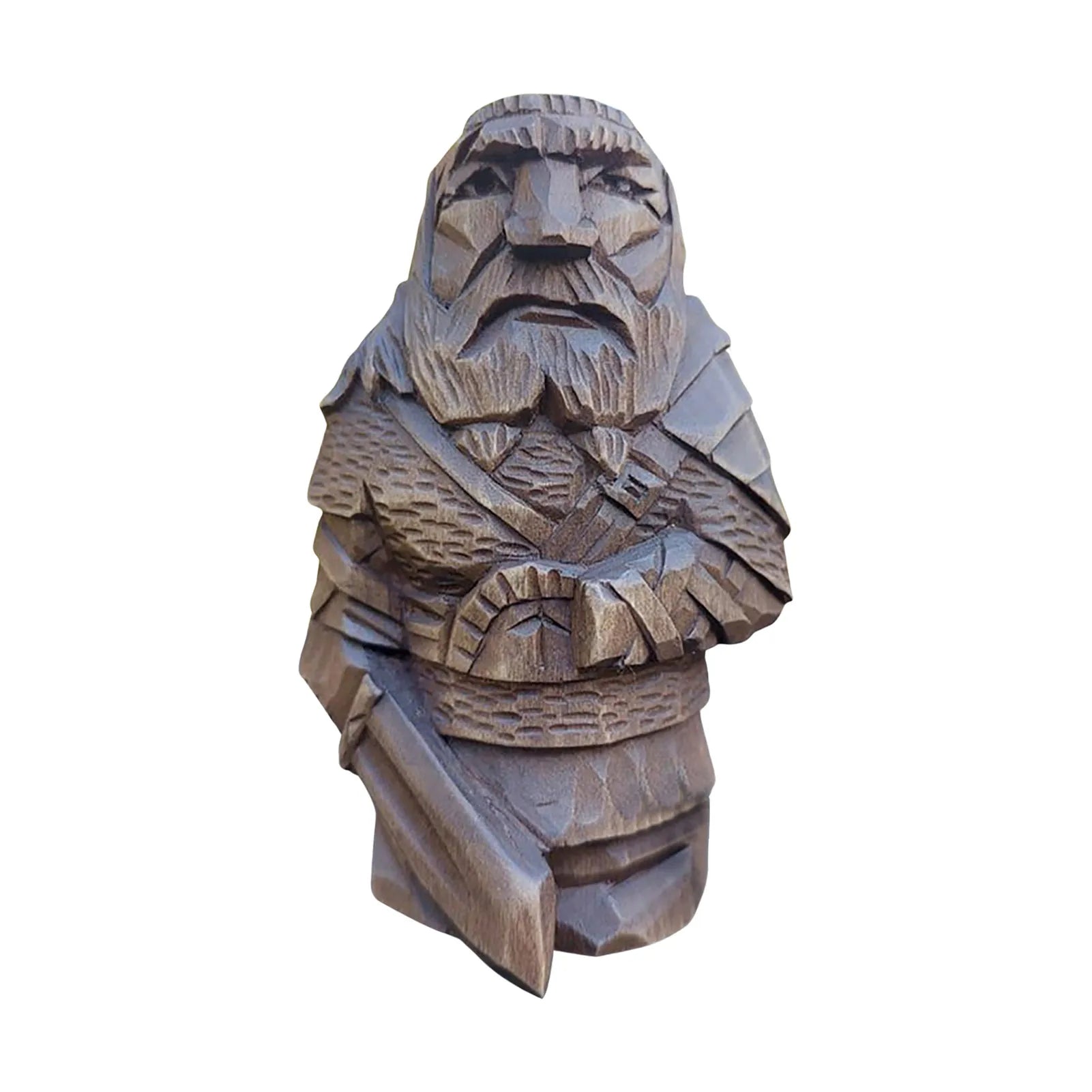 Odin Thor Tyr Ulfhednar Norse Pagan Resin Viking Statue Nordic Pagan Resin Ornaments Art for Home Outdoor Garden Decoration