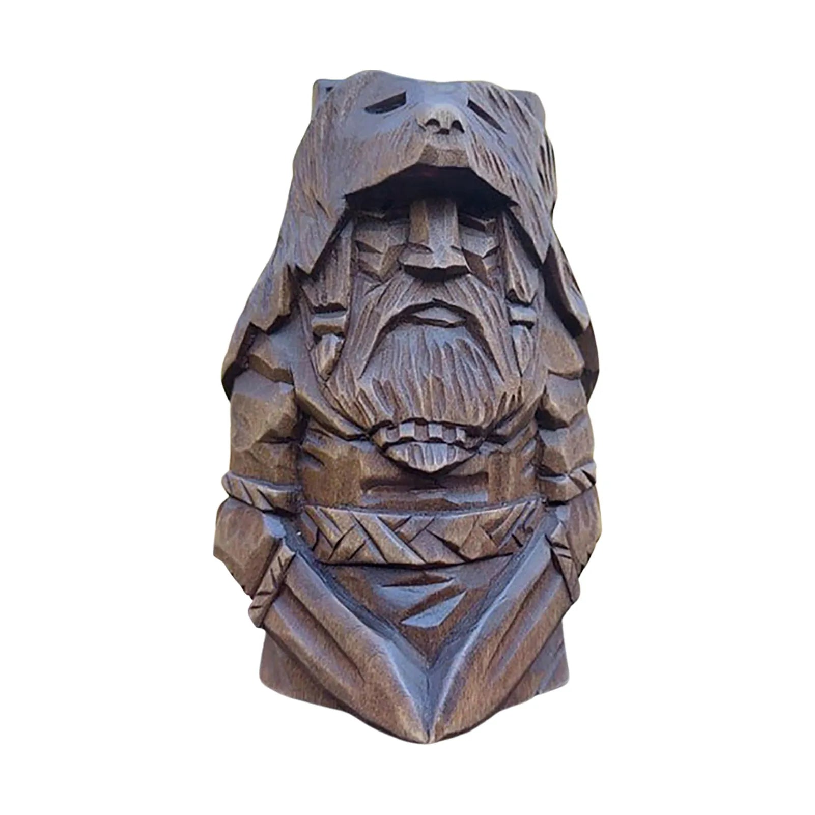 Odin Thor Tyr Ulfhednar Norse Pagan Resin Viking Statue Nordic Pagan Resin Ornaments Art for Home Outdoor Garden Decoration