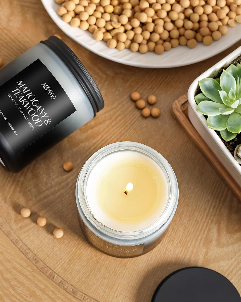 Scented Candles Set - 6 Pack Men Candles for Home Scented | 42 Oz Soy Wax, 300 Hour Long Lasting Candle, Aromatherapy Candle Birthday, Christmas, Valentine, Gift Set for Men